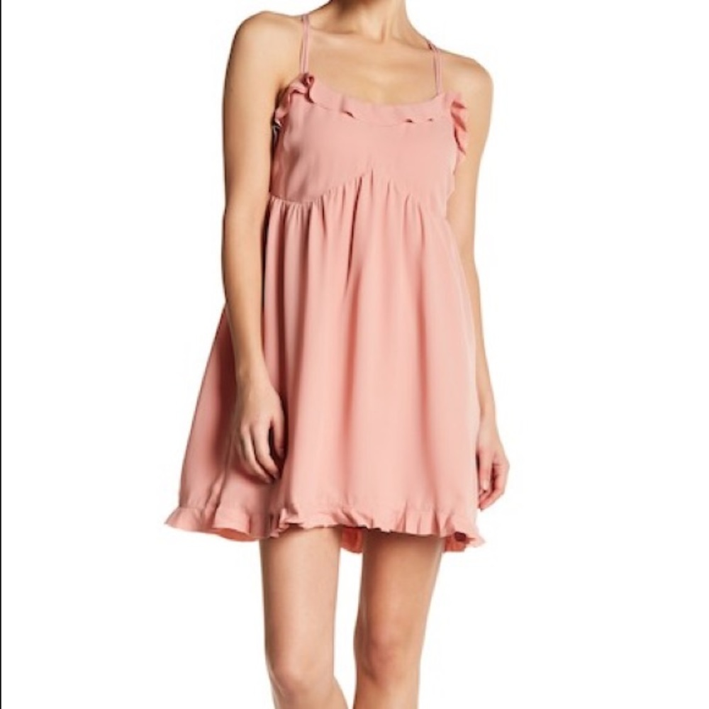 Tavik Pink Babydoll Dress